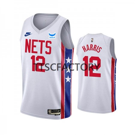 Dres Brooklyn Nets Joe Harris 12 Nike 2022-23 Classic Edition Bijela Swingman - Muške